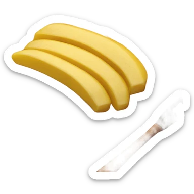 Banana bread on fire sticker