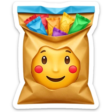 snack bag sticker