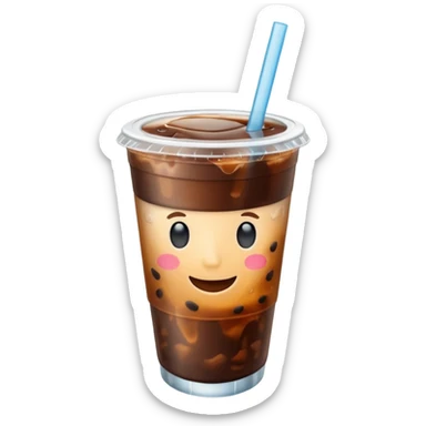 ice americano for to-go sticker
