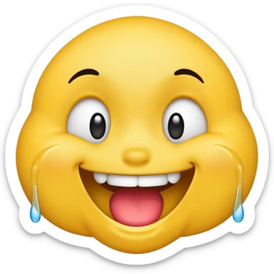 drooling face emoji sticker