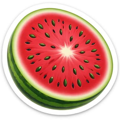 Watermelon fig sticker