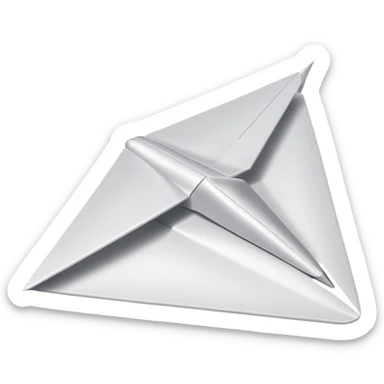 AVION DE PAPEL simple sticker