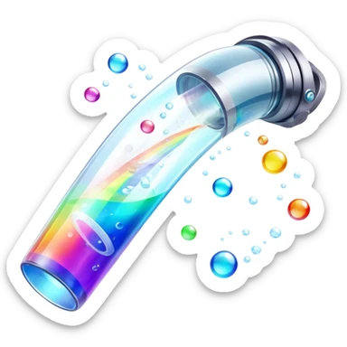 Transparent glass-like bicep with trapped swirling fluid, refracting gym lights into rainbow patterns. Underwater air bubbles visible near tendon insertions. Sci-fi hydration scanner HUD overlay showing "Na+ 200mEq/L" sticker