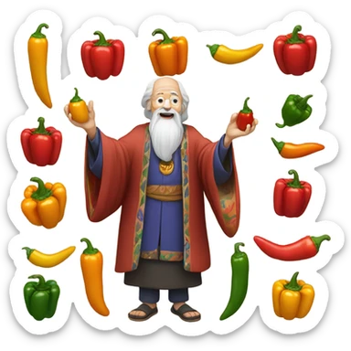 Pepper Guru sticker