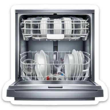 dishwasher sticker