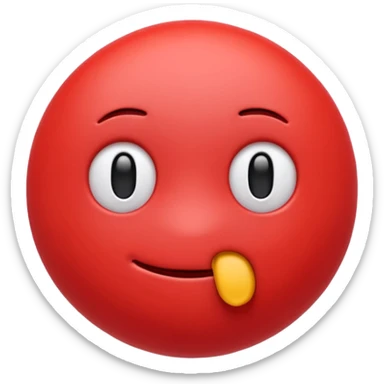 red minus emoji  sticker