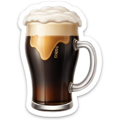 Guiness sticker