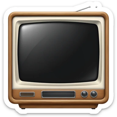 Old Tv sticker