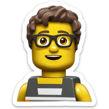 Lego toy sticker