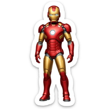 Iron man full body sticker