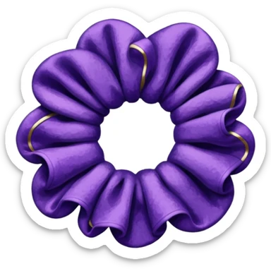 scrunchie sticker