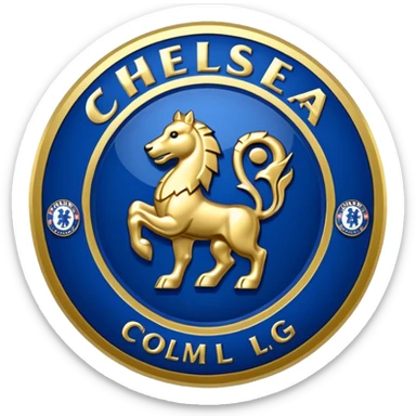 Chelsea Fc Logo 4k sticker