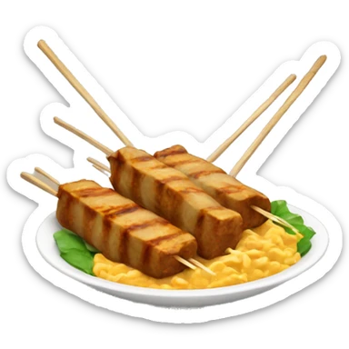 Satay Finance sticker