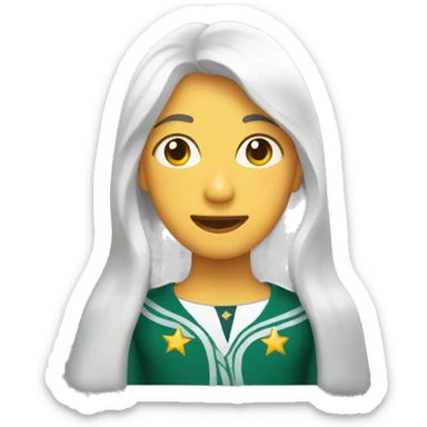 Estrella alegre sticker