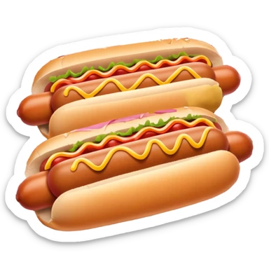 hot dog holders sticker