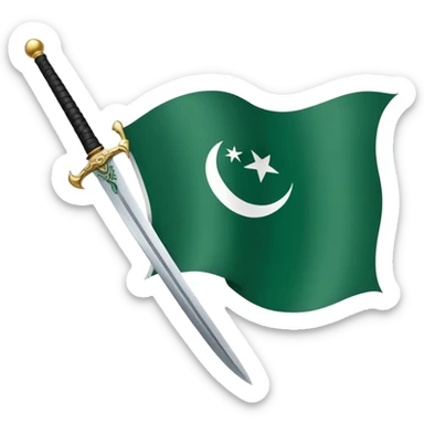 🇸🇦 this flag but change the green to black  sticker