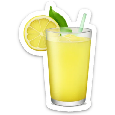 lemon drink sticker