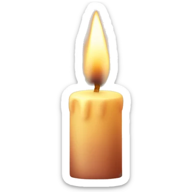 Candle sticker