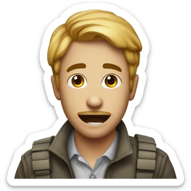 i want to make a emoji for my project web-vulnerability-scanner, it should be like a man gaurding user sticker
