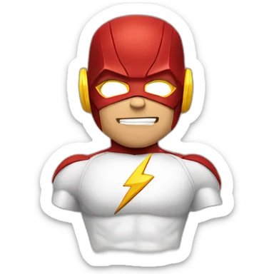 The Flash Super Hero sticker
