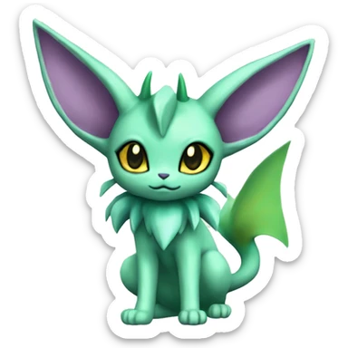 Espeon-Leafeon-Vaporeon full body sticker