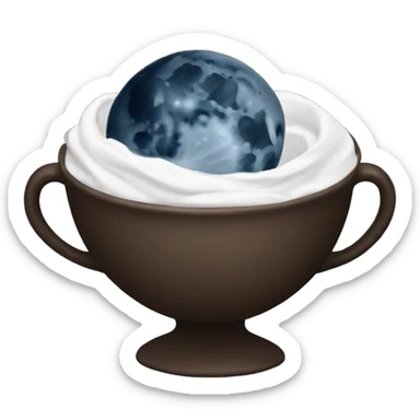 Moon cup for periods sticker