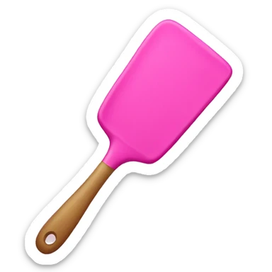 Pink spatula  sticker