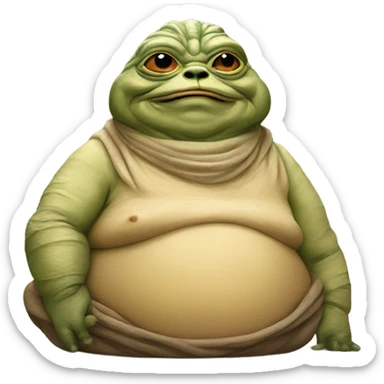 Jabba the Hutt sticker