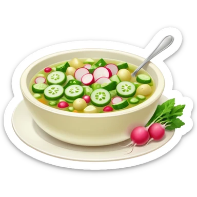 Okroshka sticker