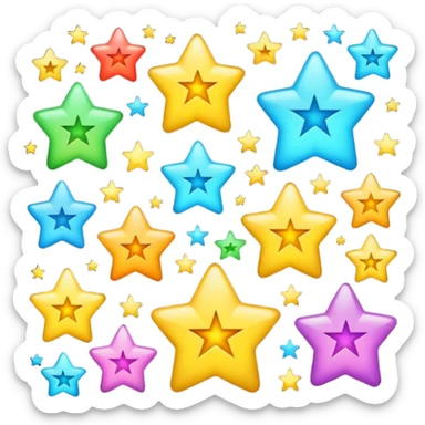 star different ones sticker