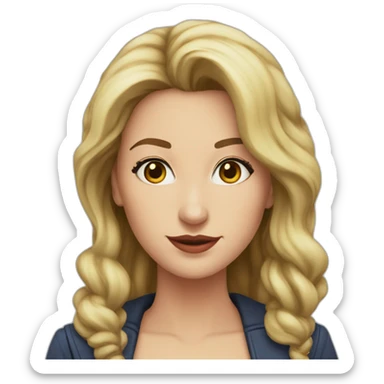 Caucasian-Female-Actress-Rose-DoctorWho sticker