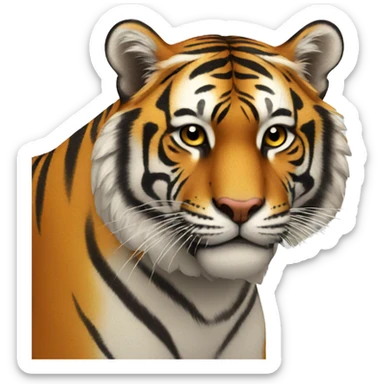 tiger sticker