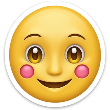 an 'inner emoji' concept: a yellow face with a smaller emoji face inside its head sticker
