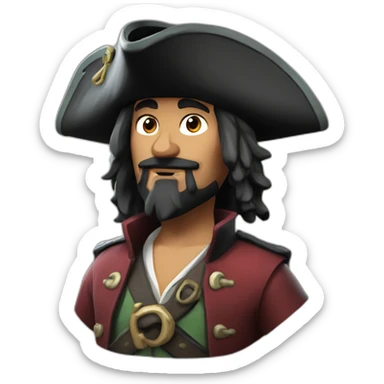 sea of thieves’s pirate sticker