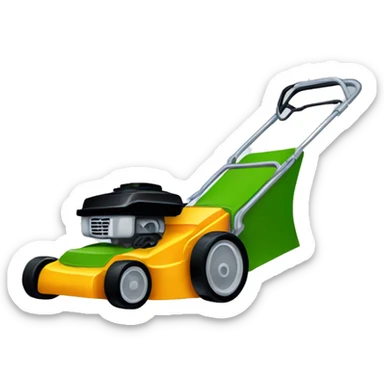 Lawnmower  sticker