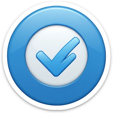 Creat me a meta verification badge in form of emoji sticker