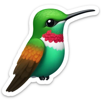 Hummingbird sticker