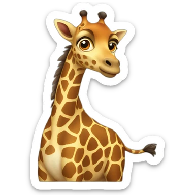 Jirafa sticker