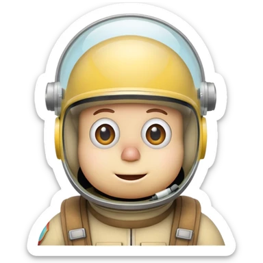 iconic face of Sandy Cheeks from SpongeBob sticker