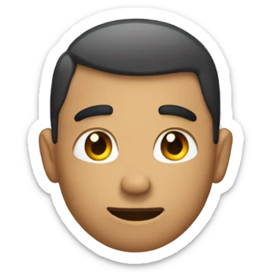 An american person with his right hand on his heart. sticker