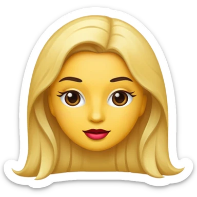 Diva emoji sticker
