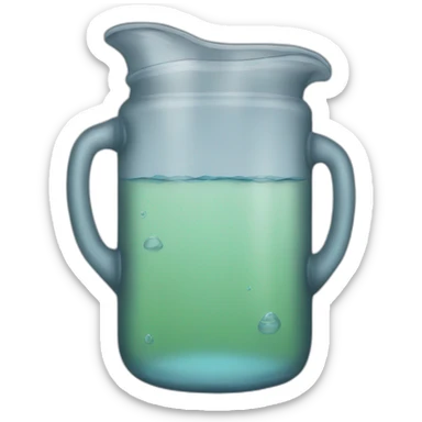 Jarra de agua sticker