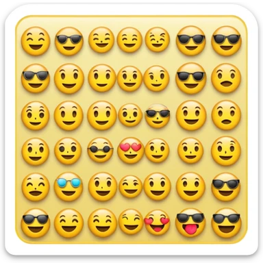 Сделай стикеры из моего фото в стиле мультяшных emoji. Сохрани черты лица, добавь яркие эмоции: радость, злость, удивление, грусть, любовь. Стиль — 2D, глянцевый, как Telegram стикеры. Фон прозрачный, акцент на мимику и глаза sticker