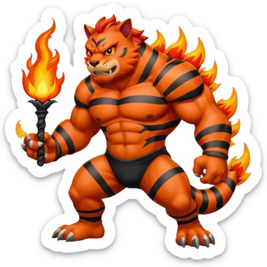 Incineroar sticker