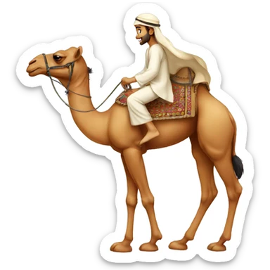 arabian on the camel sticker