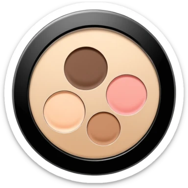 channel makeup powder sticker