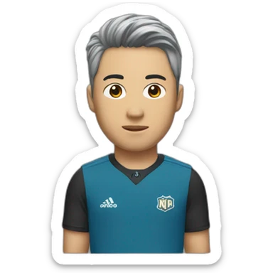 team wang jackson sticker