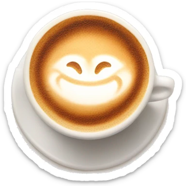 Cappuccino sticker