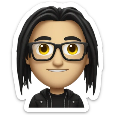 skrillex sticker
