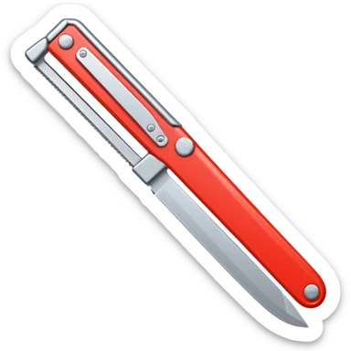 Metal Box Cutter sticker